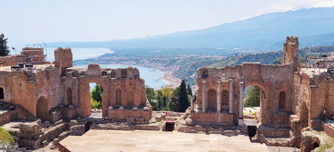 The Ancient Greek Amphitheater of Taormina